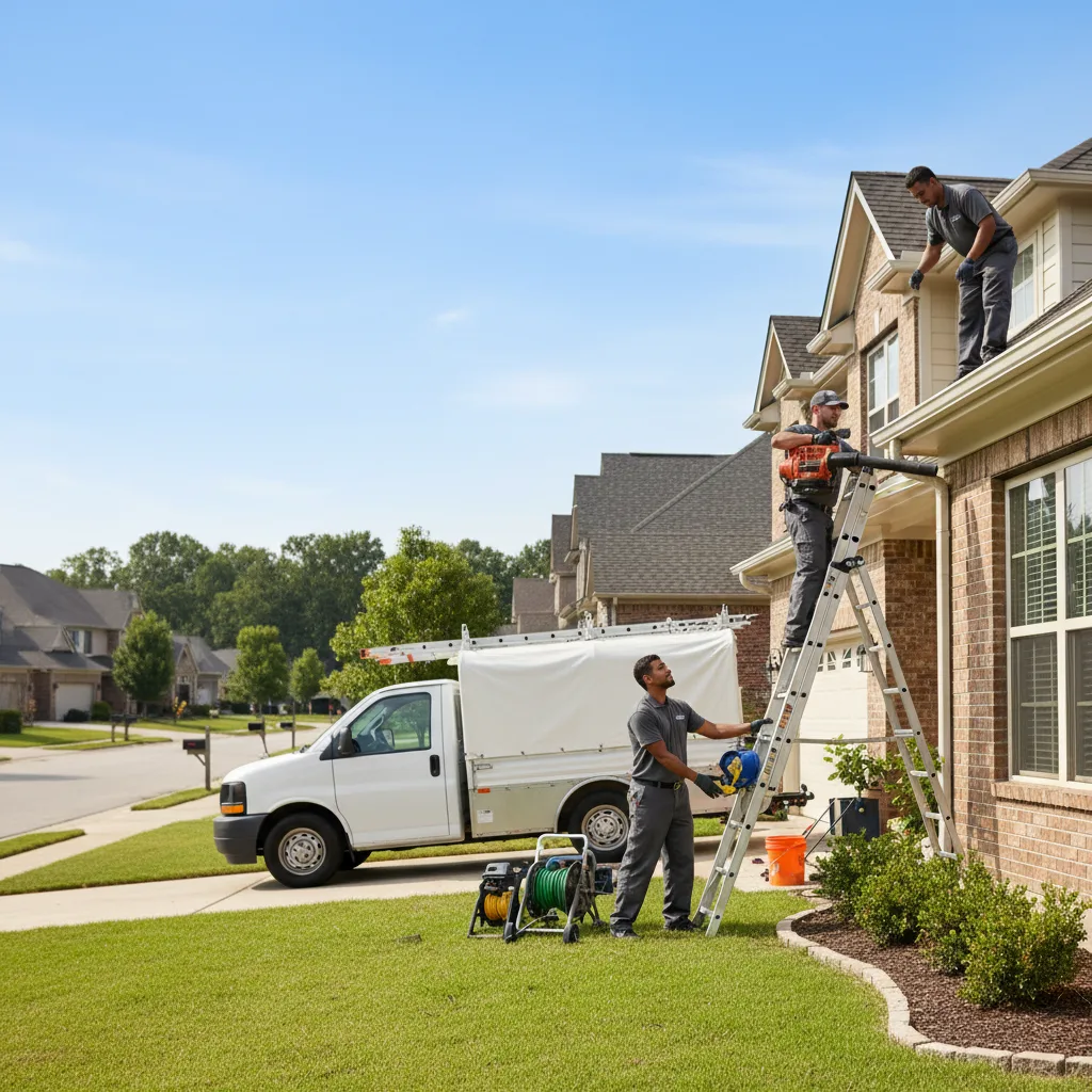 Home Gutter Service in Deport, TX near me